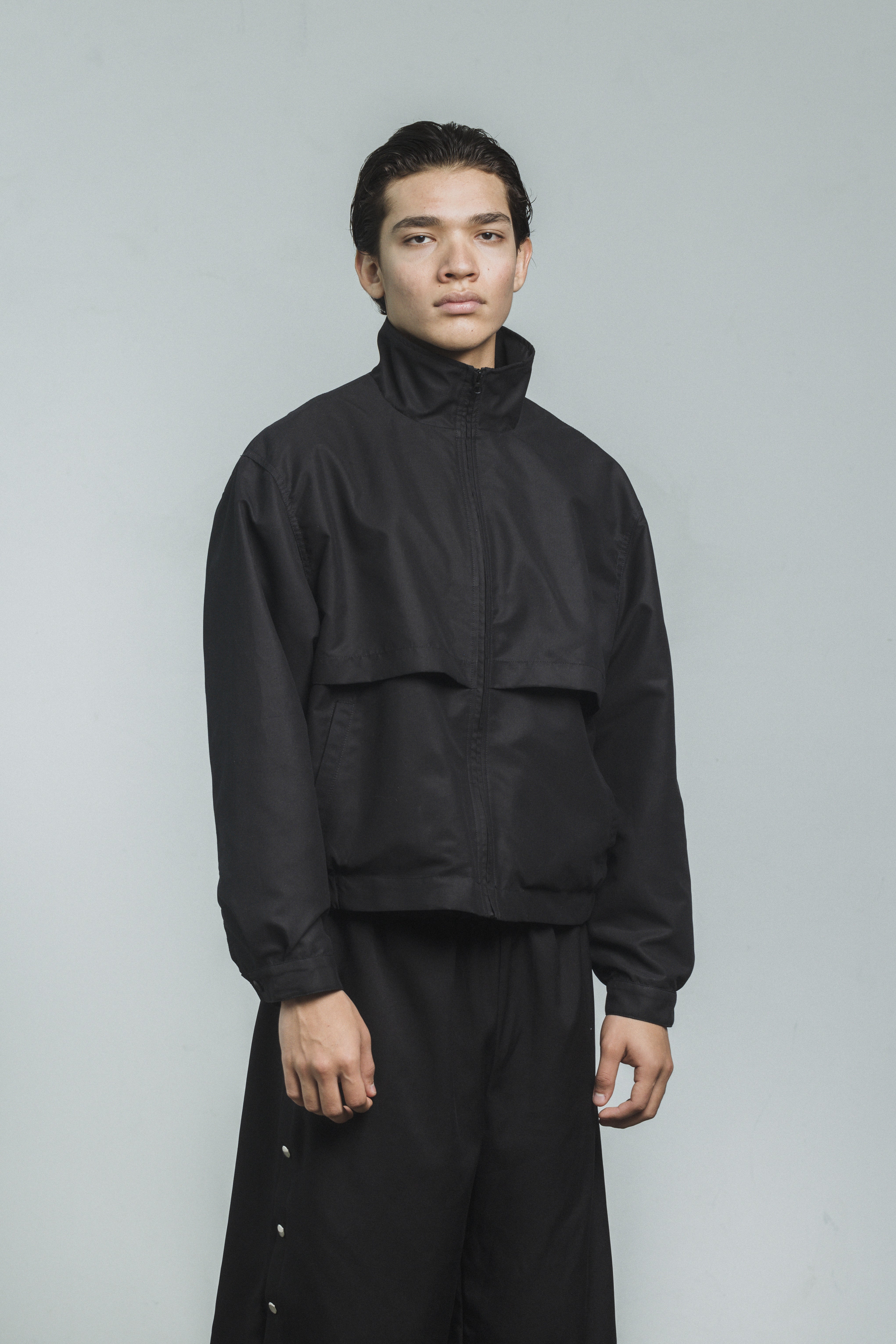 BOMBER JACKET - BLACK – NUDDLAB