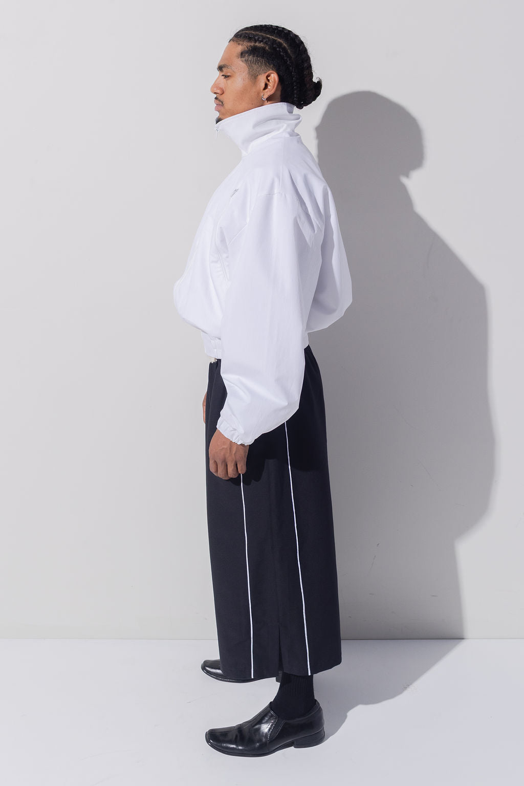 ZIPP JACKET - WHITE – NUDDLAB