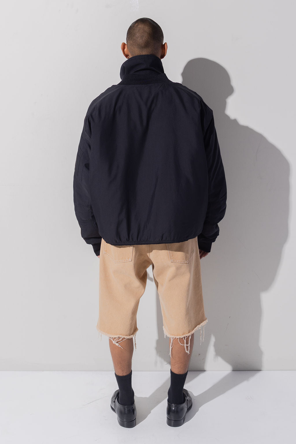 RIPPED SHORTS - KAKI