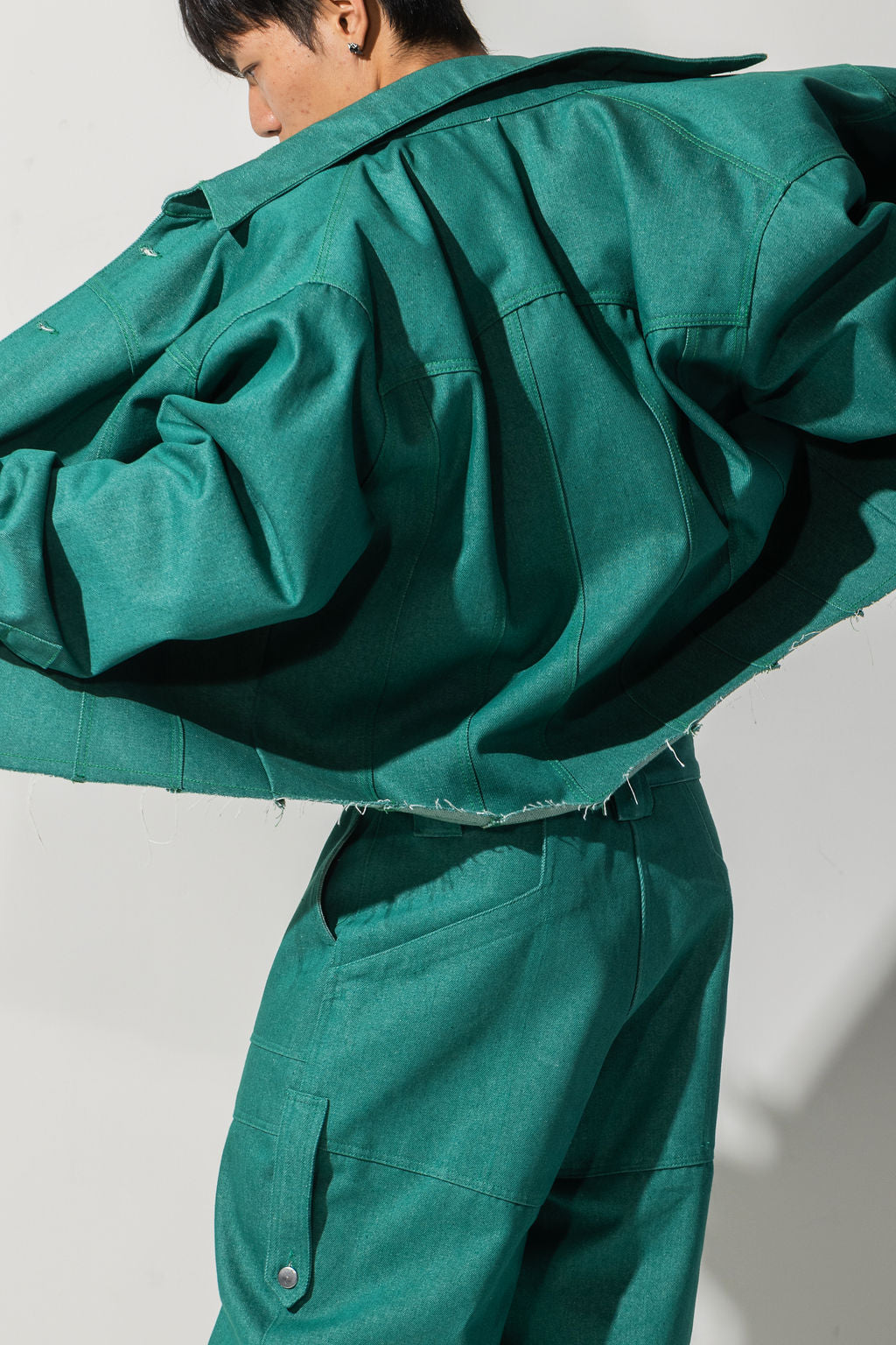 COWBOY JACKET - GREEN