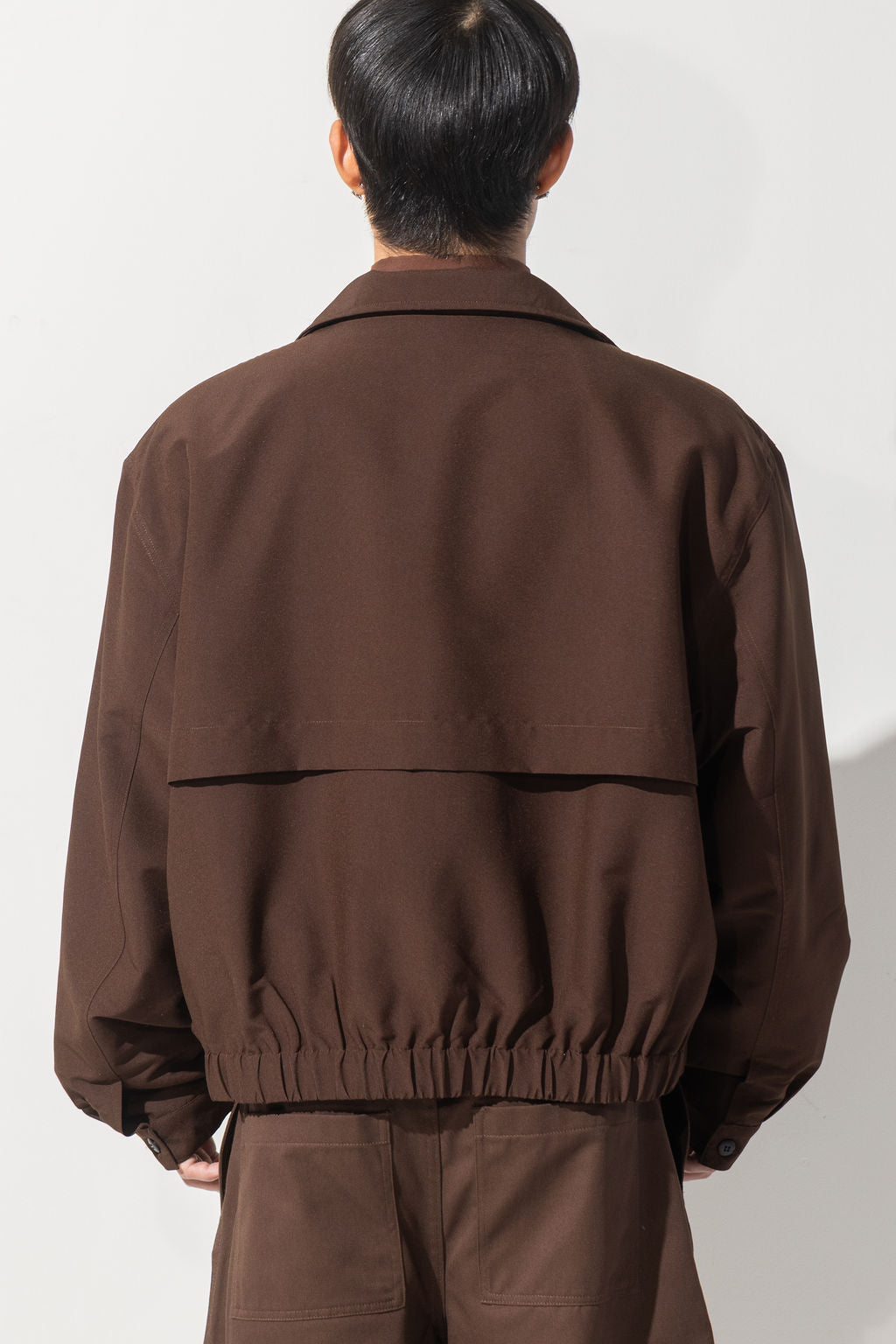 BOMBER JACKET - BROWN