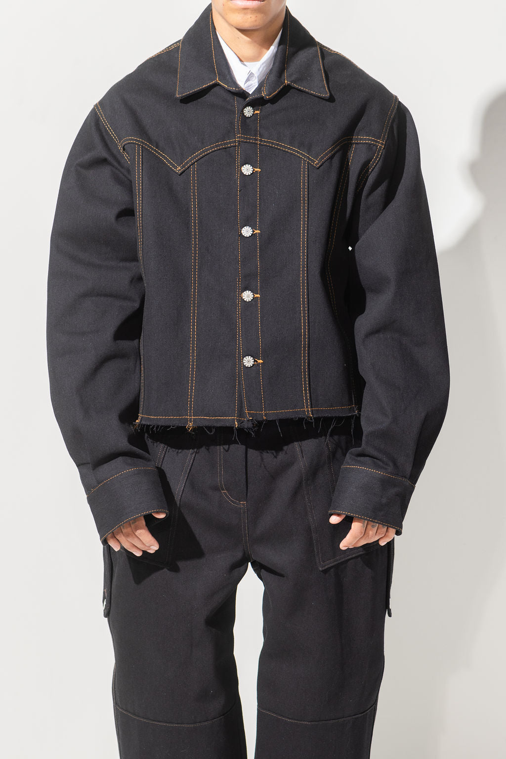 COWBOY JACKET - BLACK