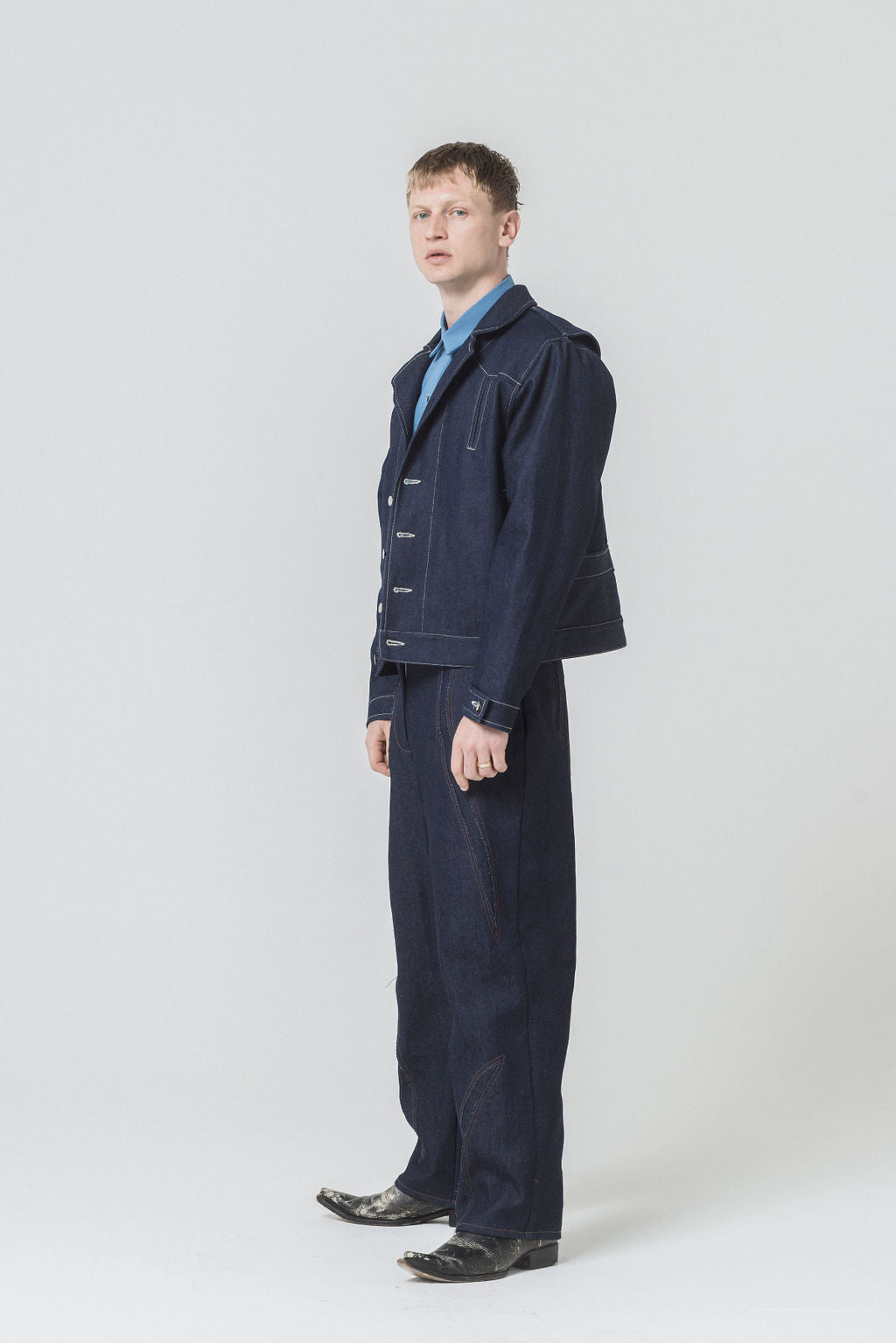 CHARRO JACKET (BLUE DENIM)
