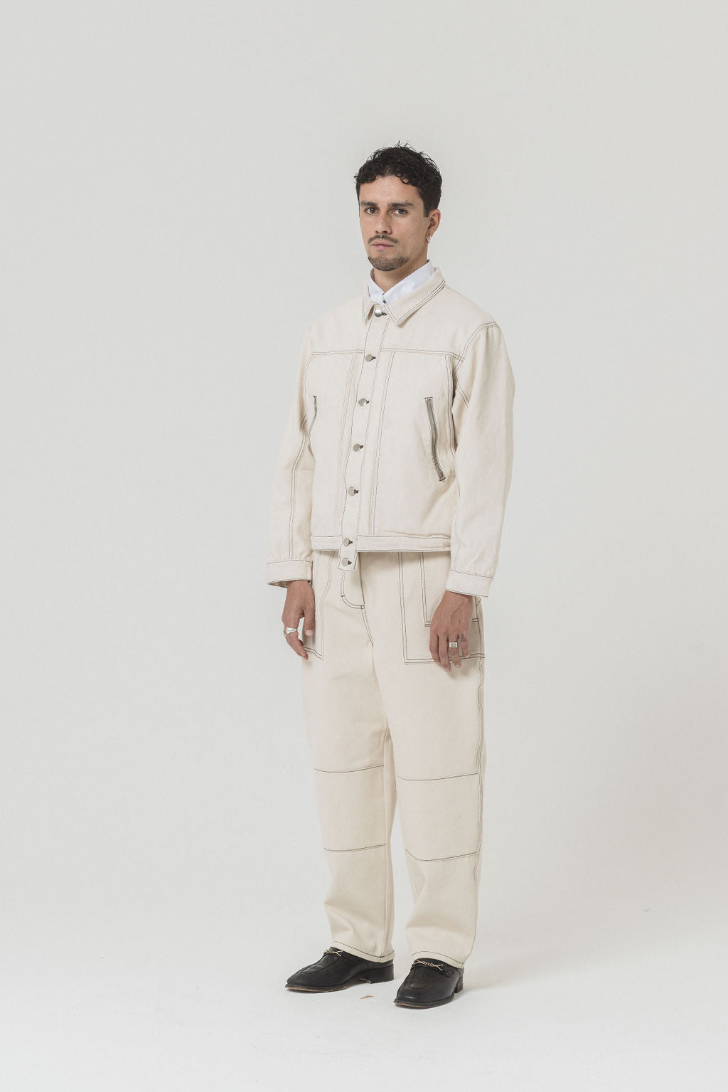 WORK PANTS (CREAM)