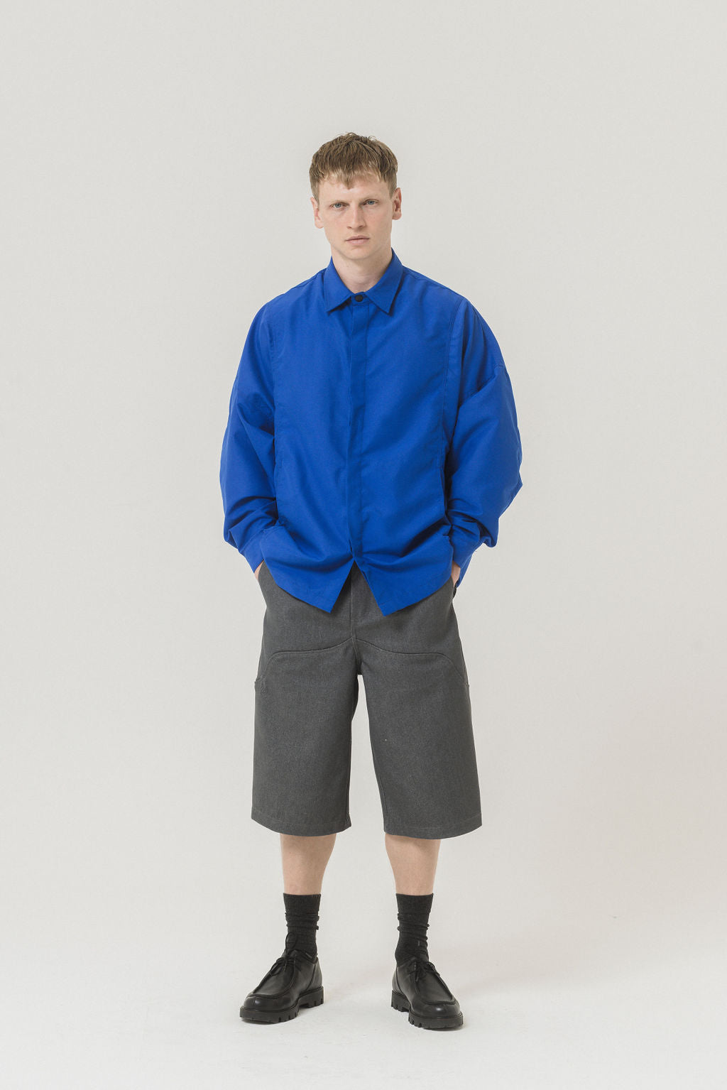LIGHT LOOSE JACKET (ROYAL BLUE)